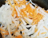 ♡常備菜♡大根と人参と油揚げの煮物作り方1写真