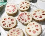 レンジでレンコンのはさみ蒸し作り方3写真