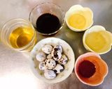 簡単!桃色うずら卵の甘酢ピクルス作り方1写真