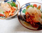 甘海老とキムチの和え物作り方5写真