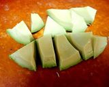アボガドと焼きタラコの海苔和え作り方1写真