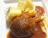 煮込みハンバーグ作り方3写真