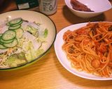 バターを使ったナポリタン(〝⌒∇⌒〝)作り方13写真
