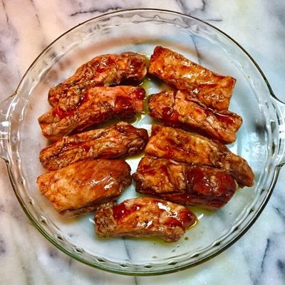 No2296スペアリブ赤ワイン漬け焼き by KitchenGP 【クックパッド