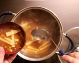 減塩！下ゆでなし！大根の味噌汁作り方7写真