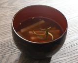 減塩！下ゆでなし！大根の味噌汁作り方8写真