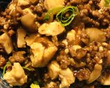 甜麺醤＆玉ネギの甘口な麻婆豆腐丼作り方4写真