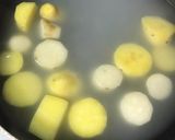 そうめんリメイク！パリパリ薩摩芋ボール作り方2写真