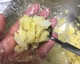 そうめんリメイク！パリパリ薩摩芋ボール作り方5写真