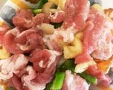 全てレンジ豚こま白菜塩だれガーリック蒸し作り方12写真