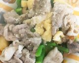 全てレンジ豚こま白菜塩だれガーリック蒸し作り方13写真