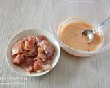 鶏肉と茹で玉子のスイチリマヨネーズ和え。作り方1写真