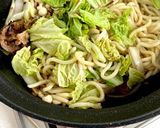 ジンギスカンうどん。作り方4写真