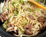 ジンギスカンうどん。作り方5写真
