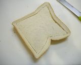 簡単！ボックスサンドイッチ☆目玉焼き作り方1写真
