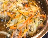 豚こまかき揚げ丼♪作り方3写真