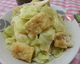 10分☆キャベツと油揚げのシャンタン煮作り方4写真