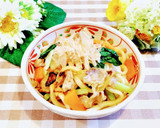 バター醤油でコク旨焼きうどん♪作り方10写真