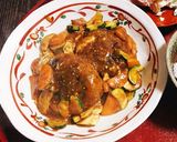 カレーハンバーグ定食作り方3写真