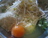 もやしと豆腐のお好み焼き作り方1写真