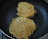 もやしと豆腐のお好み焼き作り方3写真