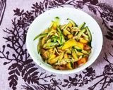 柿のツナ和えトースト作り方6写真