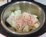 冬瓜の鶏ひき肉あんかけ〔ホットクック〕作り方3写真