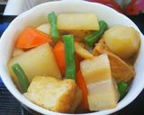 厚揚げと根菜の煮物作り方6写真