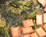 厚揚げ豆腐と小松菜のうま煮【作り置き】作り方3写真