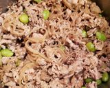 豚こまと枝豆の和風春巻き作り方3写真