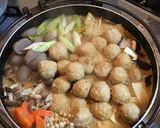 簡単 とりつくね鍋作り方5写真