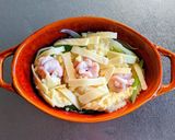 白子の豆乳味噌グラタン と ブルスケッタ作り方12写真