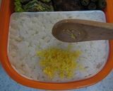 黄身そぼろdeキイロイトリ（キャラ弁）作り方3写真
