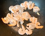 海老とトマトのクリームパスタ作り方3写真