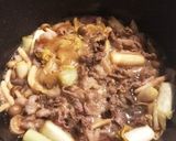 すき焼きのタレで肉豆腐作り方4写真