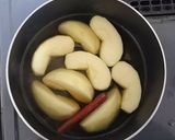 〈適量レシピ〉りんごのコンポート作り方3写真