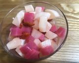 ヤーコンカラ大根コロコロサラダ作り方5写真