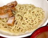息子作 つけ麺定食作り方1写真