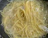 ごぼうと冷凍唐揚げの和風パスタ作り方7写真
