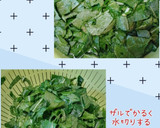白菜の葉の青汁(簡単)作り方4写真