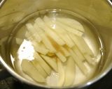 簡単！野菜天とじゃがいものお味噌汁作り方1写真