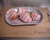 簡単トマトの薄切り豚ばら巻き作り方2写真