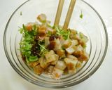 簡単！ピリ辛☆野菜天納豆作り方3写真