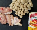 鶏ぶつのトマト煮込み作り方1写真