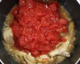 鶏ぶつのトマト煮込み作り方6写真