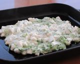 サクふわっもちっと！はんぺん入りねぎ焼き作り方5写真