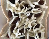 簡単朝食 レーズンチーズトースト作り方1写真
