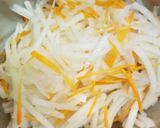 簡単副菜⭐大根と豆苗の中華サラダ作り方3写真