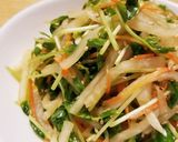 簡単副菜⭐大根と豆苗の中華サラダ作り方5写真