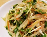 簡単副菜⭐大根と豆苗の中華サラダ作り方5写真